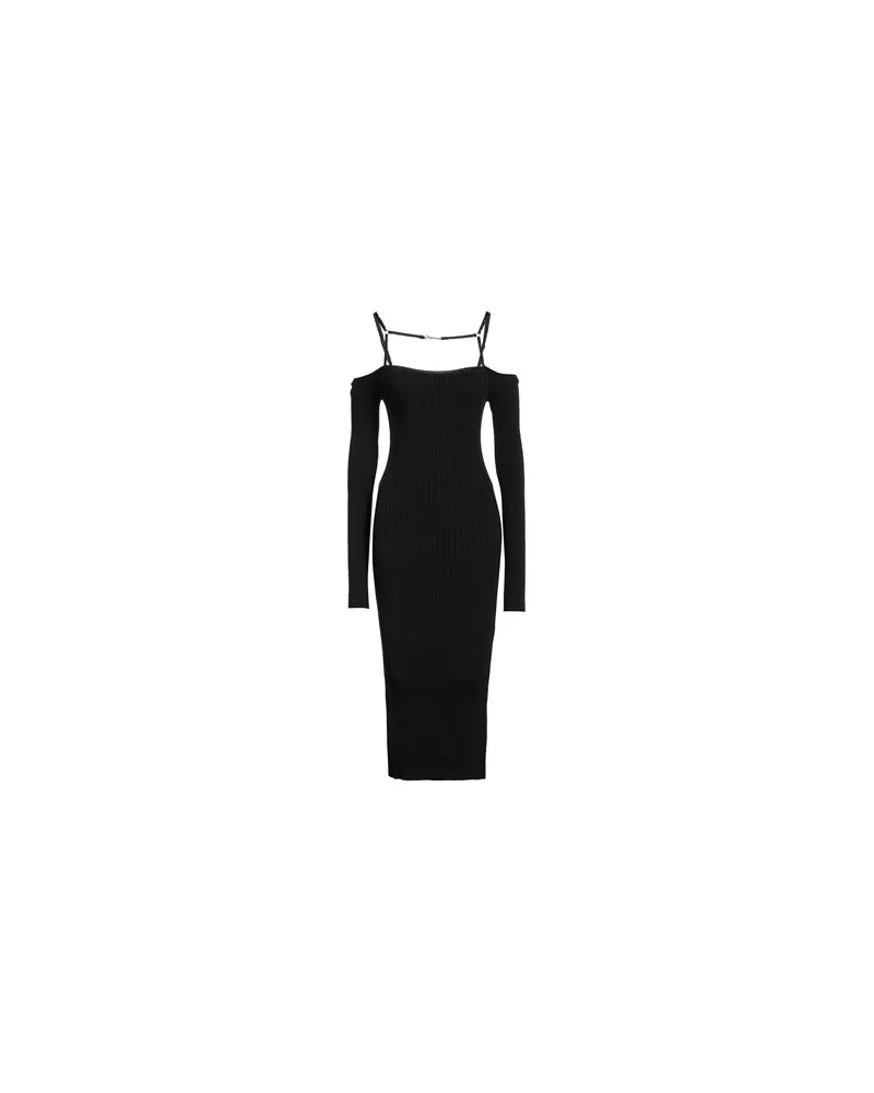 Jacquemus KLEIDER - Midi-Kleiderauf YOOX.COM Schwarz