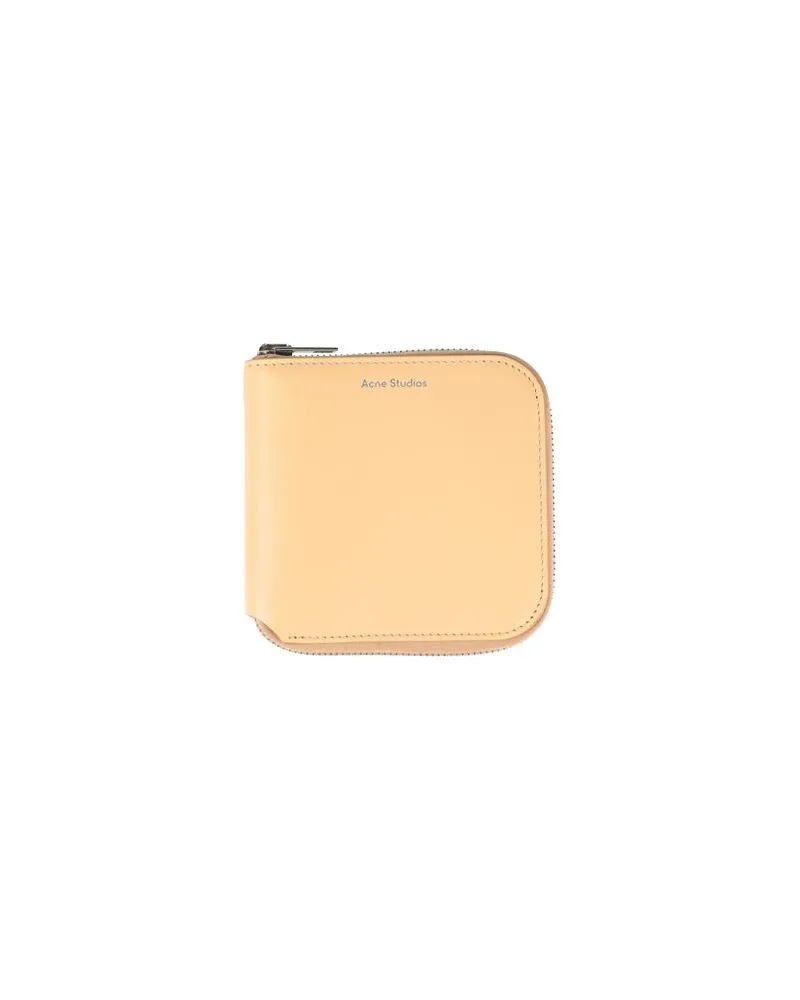 Acne Studios Kleinlederwaren - Brieftaschenauf YOOX.COM Sand