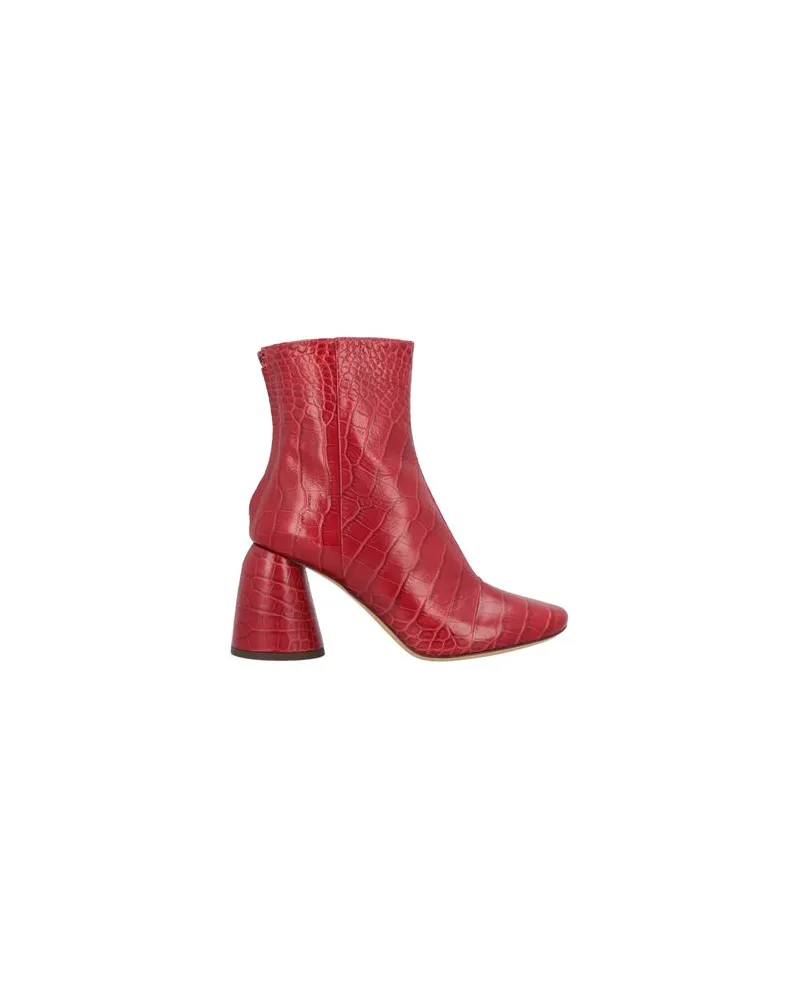 ELLERY SCHUHE - Stiefelettenauf YOOX.COM Rot