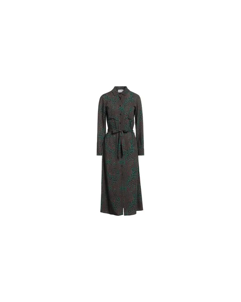 Gaëlle Bonheur KLEIDER - Maxi-Kleiderauf YOOX.COM Dunkelbraun