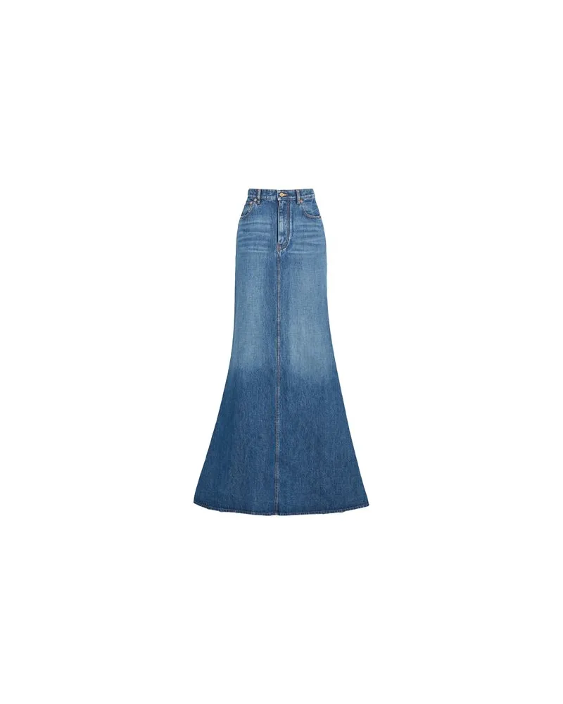 Valentino Garavani HOSEN & RÖCKE - Jeansröckeauf YOOX.COM Blau