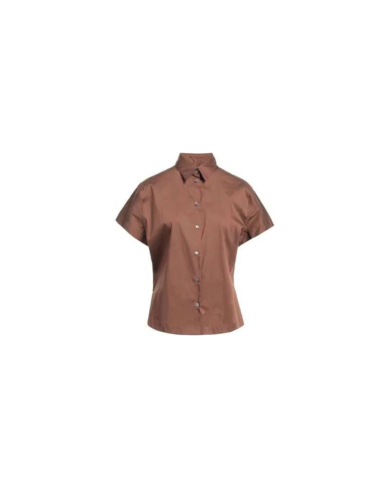 Semicouture TOPS - Hemdenauf YOOX.COM Braun