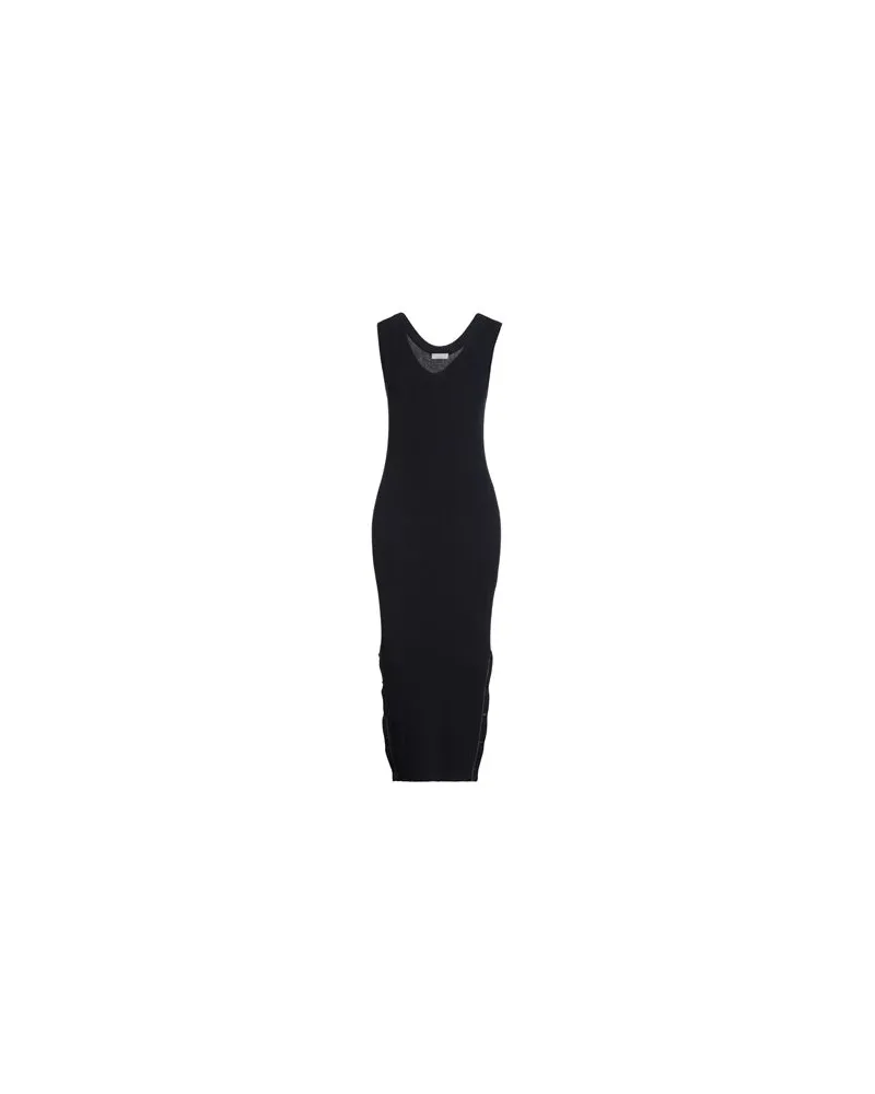 Brunello Cucinelli CASHMERE - KLEIDER - Midi-Kleiderauf YOOX.COM Nachtblau