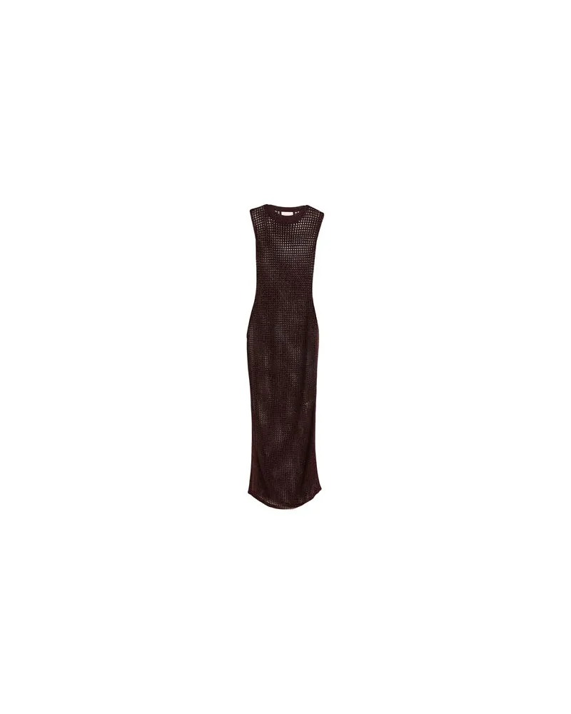 MC2 Saint Barth KLEIDER - Maxi-Kleiderauf YOOX.COM Dunkelbraun