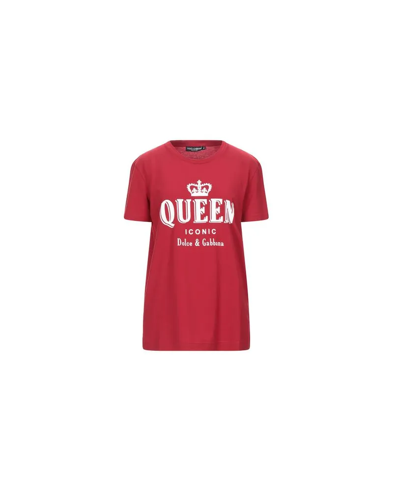Dolce & Gabbana TOPS - T-shirtsauf YOOX.COM Rot