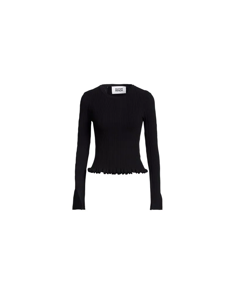 Silvian Heach STRICKWAREN - Pulloverauf YOOX.COM Schwarz