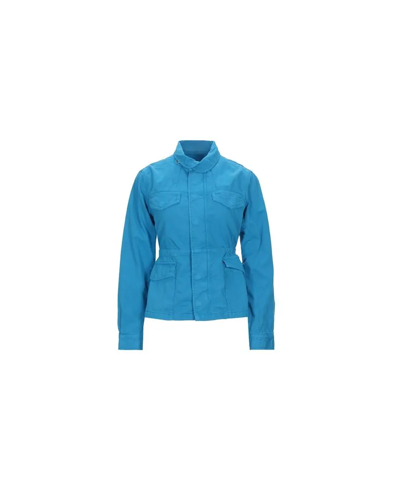 P_Jean JACKEN & MÄNTEL - Jeansjacken/Mäntelauf YOOX.COM Azurblau