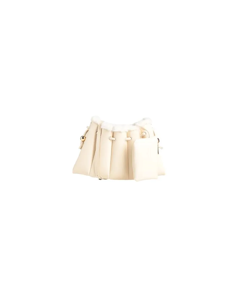 THEMOIRÈ TASCHEN - Umhängetascheauf YOOX.COM Cremeweiß