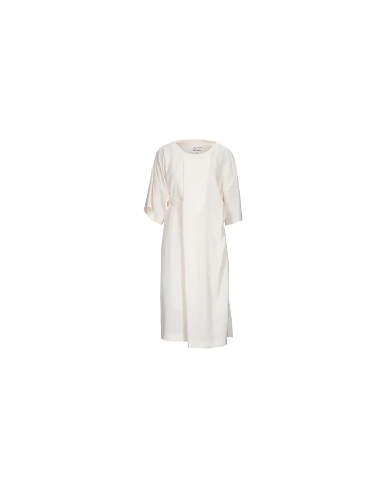 Maison Margiela KLEIDER - Midi-Kleiderauf YOOX.COM Elfenbein