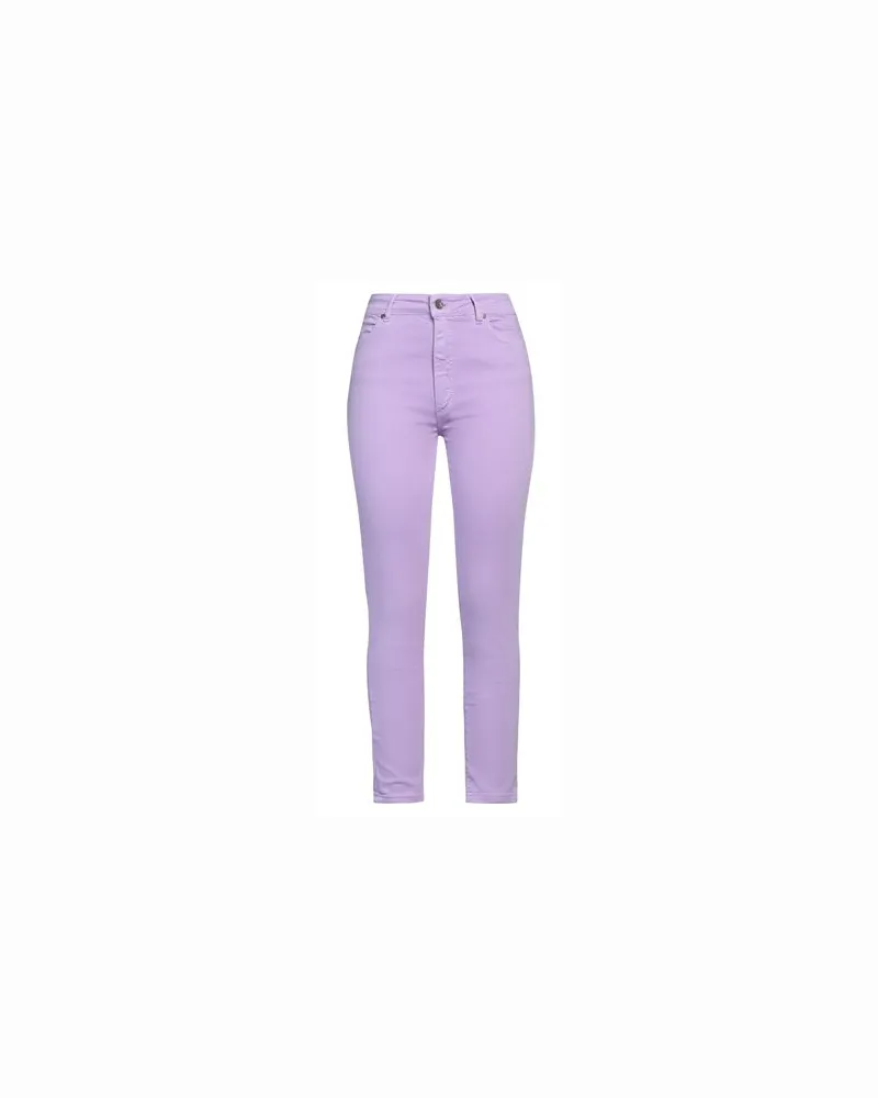 Soallure HOSEN & RÖCKE - Jeanshosenauf YOOX.COM Lila