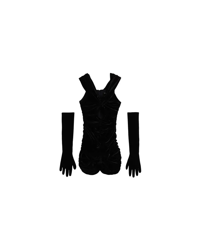 Jacob Lee KLEIDER - Mini-Kleiderauf YOOX.COM Schwarz