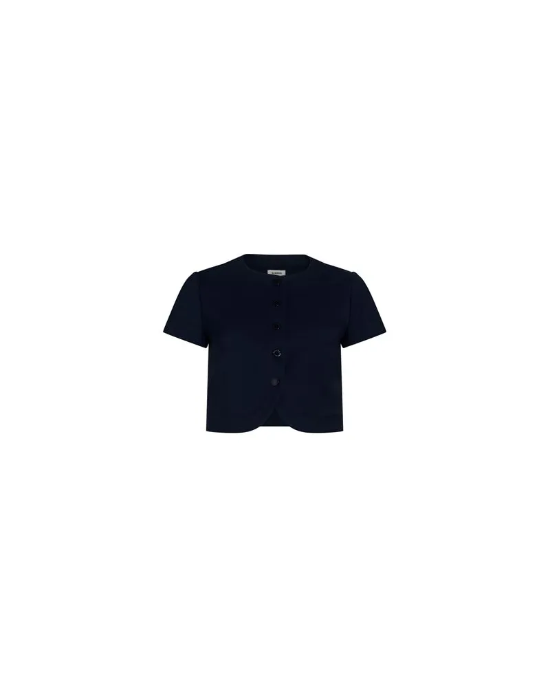 Sandro TOPS - Topsauf YOOX.COM Marineblau
