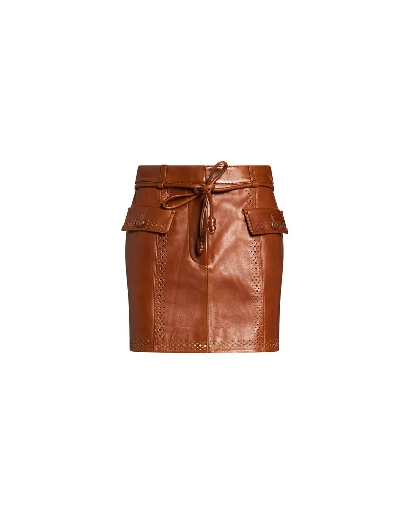 Ulla Johnson HOSEN & RÖCKE - Miniröckeauf YOOX.COM Braun
