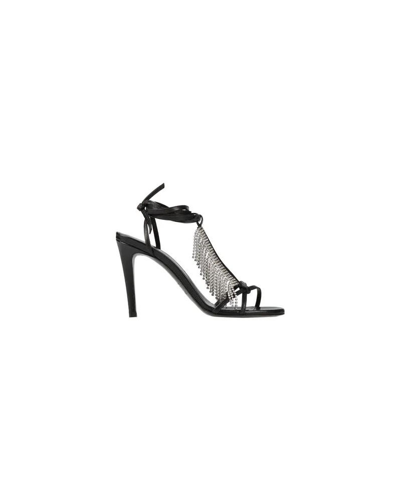 Twin-Set SCHUHE - Sandalenauf YOOX.COM Schwarz