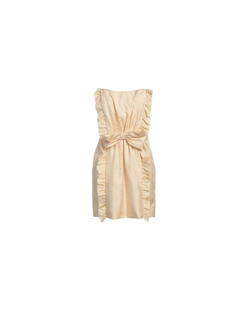 Alessandra Rich KLEIDER - Mini-Kleiderauf YOOX.COM Pfirsich