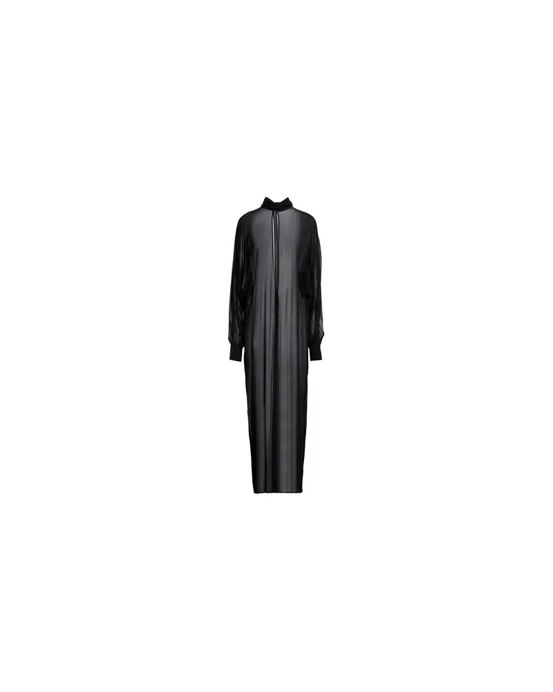 NINEMINUTES KLEIDER - Maxi-Kleiderauf YOOX.COM Schwarz