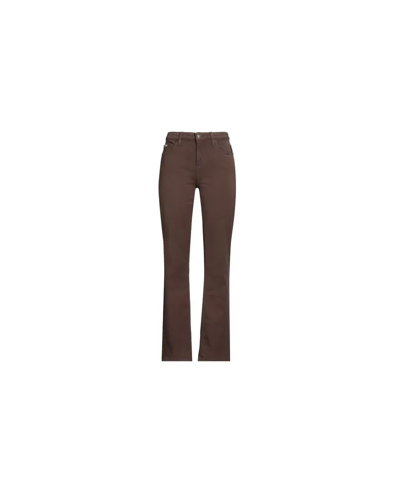 Guess HOSEN & RÖCKE - Jeanshosenauf YOOX.COM Schokobraun