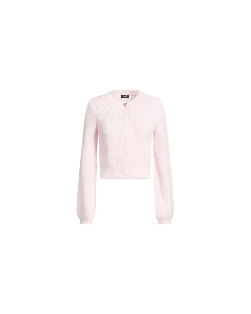 Liu Jo STRICKWAREN - Strickjackenauf YOOX.COM Rosa
