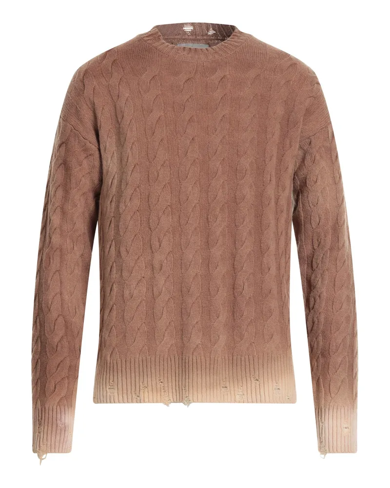 Laneus Pullover Kamel