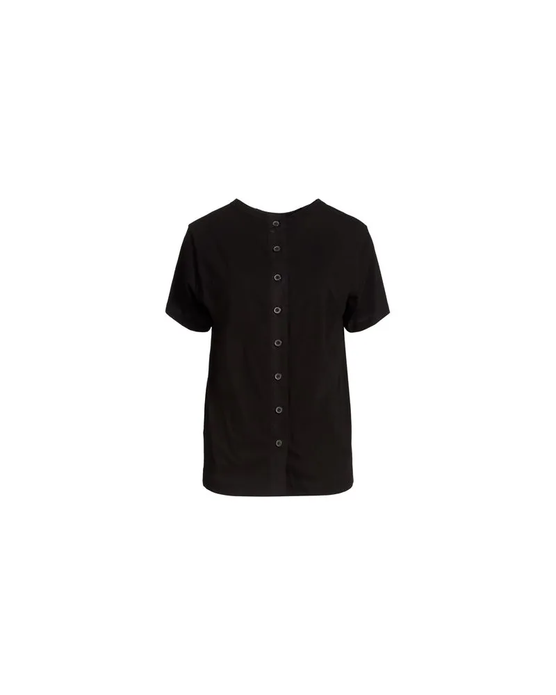 Yohji Yamamoto TOPS - T-shirtsauf YOOX.COM Schwarz