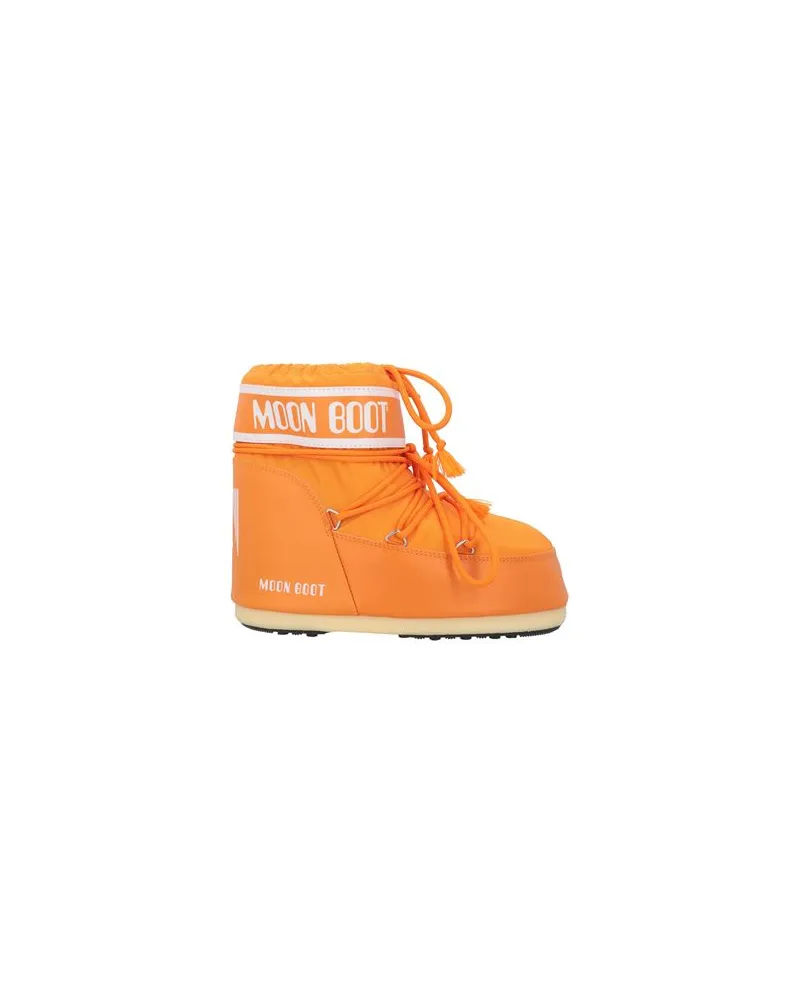 Moon Boot MB ICON LOW NYLON  - SCHUHE - Stiefelettenauf YOOX.COM Orange