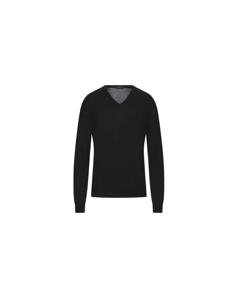 Zanone STRICKWAREN - Pulloverauf YOOX.COM Dunkelgrün