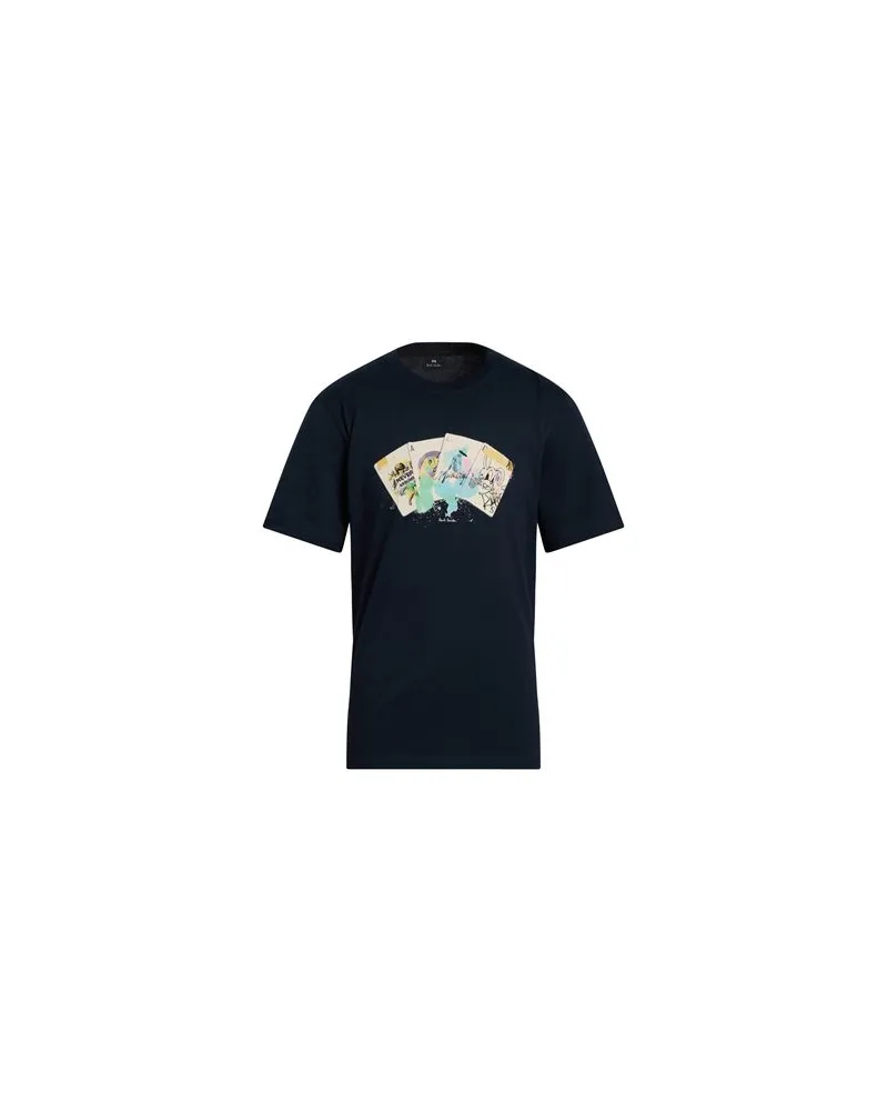 Paul Smith TOPS - T-shirtsauf YOOX.COM Nachtblau
