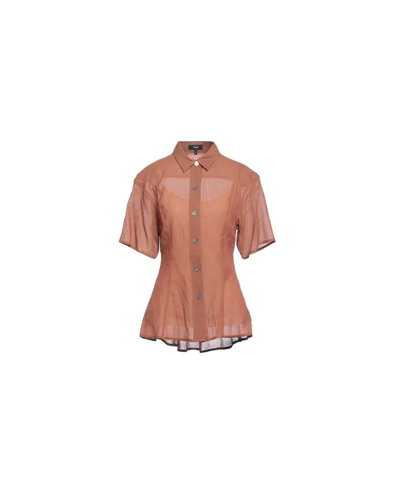 Theory TOPS - Hemdenauf YOOX.COM Braun