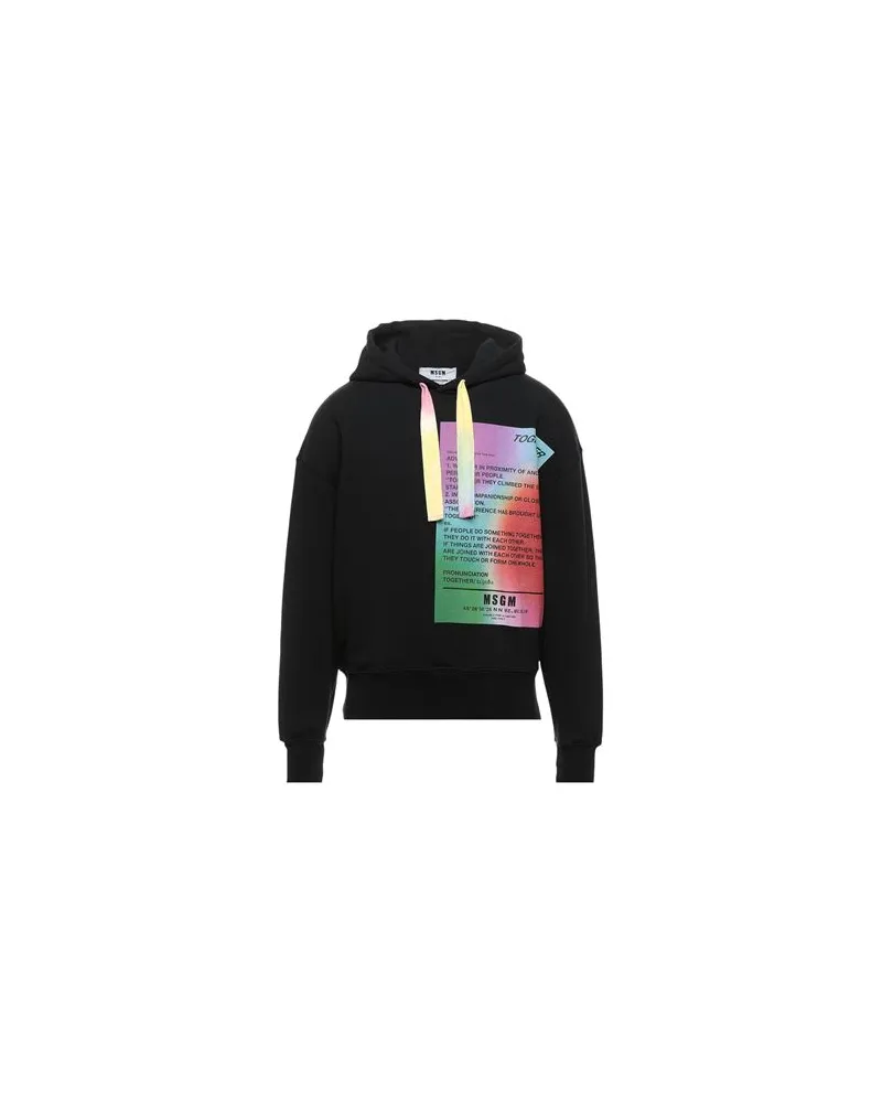MSGM TOPS - Sweatshirtsauf YOOX.COM Schwarz