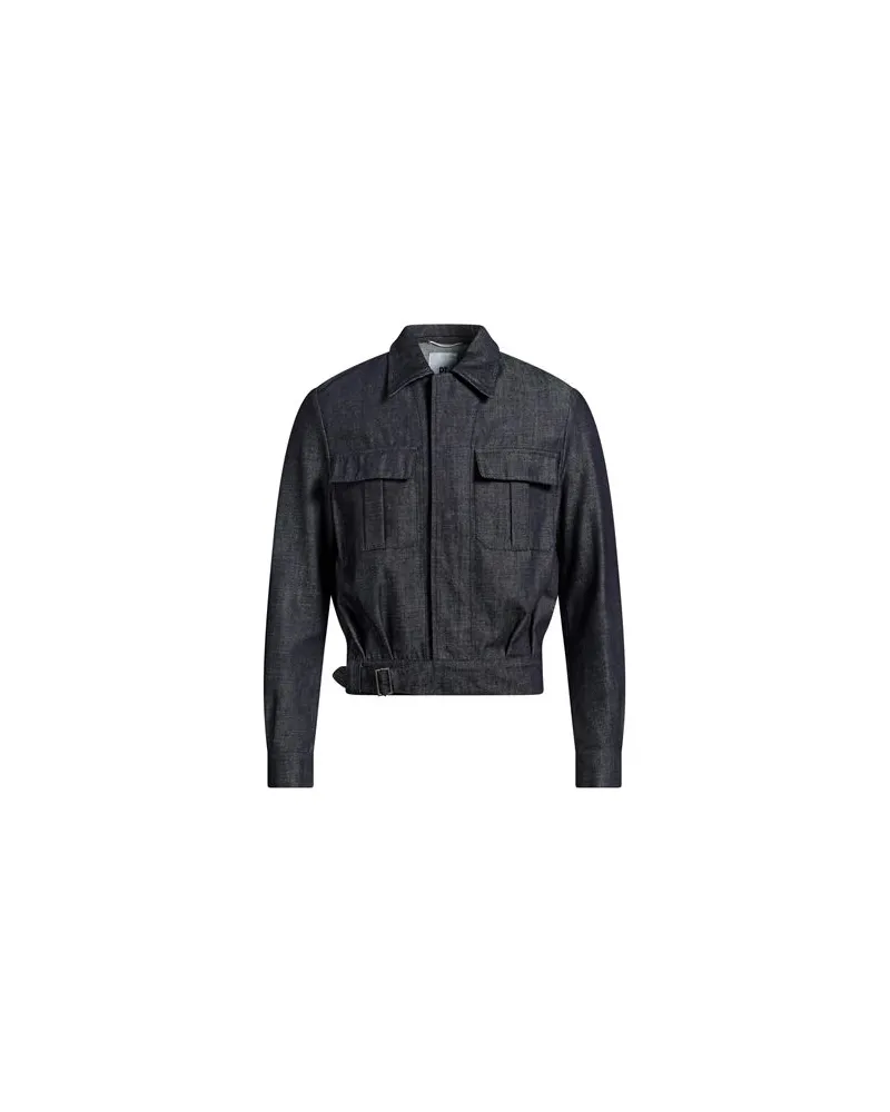 PT TORINO JACKEN & MÄNTEL - Jeansjacken/Mäntelauf YOOX.COM Blau