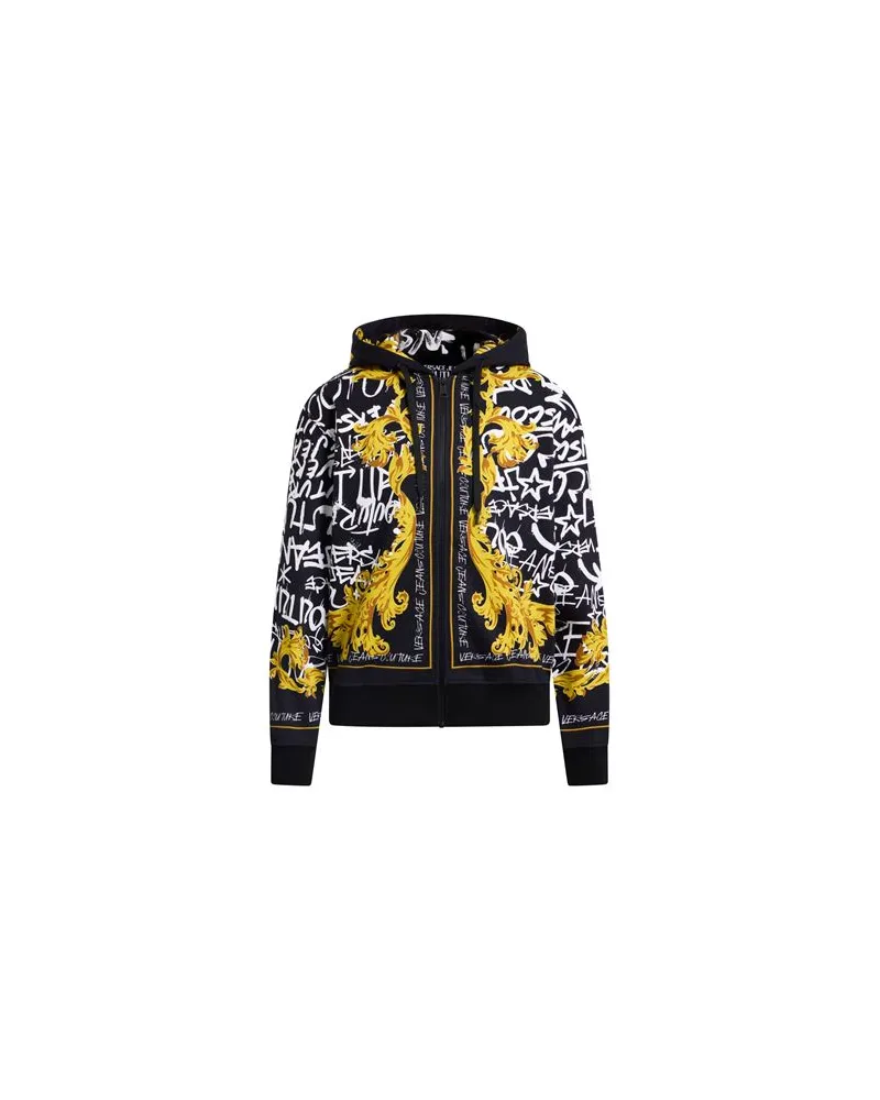 Versace Jeans TOPS - Sweatshirtsauf YOOX.COM Schwarz