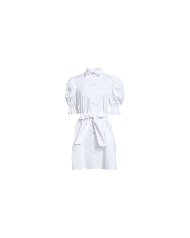 Fracomina COLLECTION - KLEIDER - Mini-Kleiderauf YOOX.COM Weiß