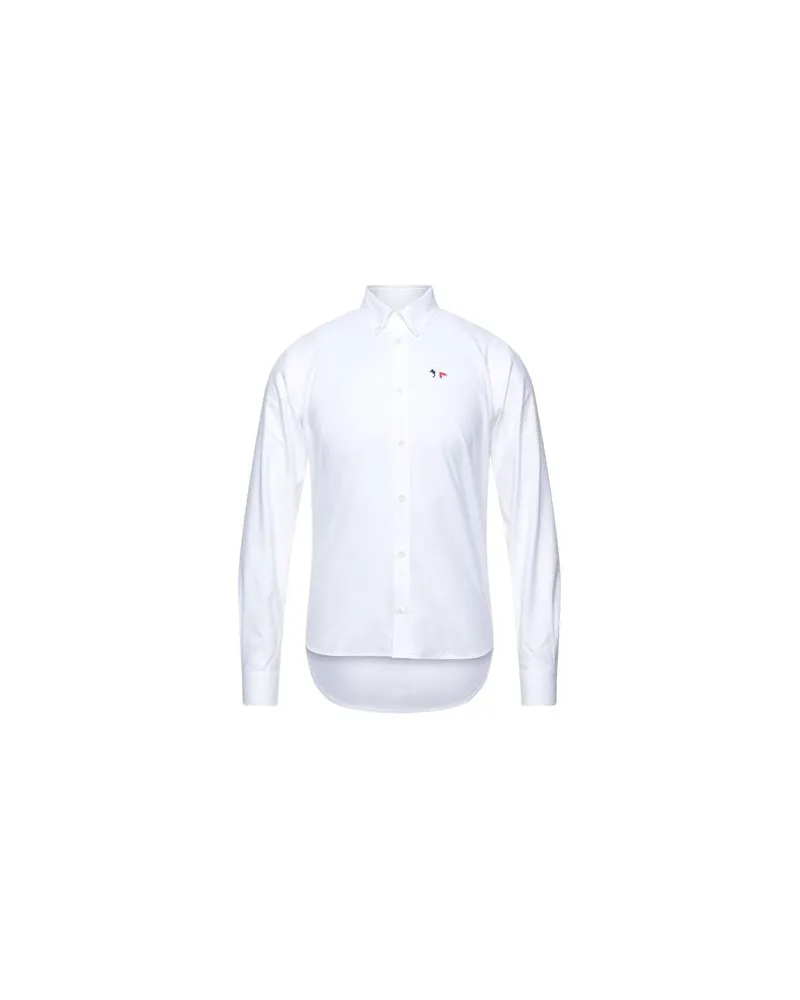 Kitsuné TOPS - Hemdenauf YOOX.COM Weiß