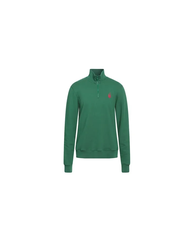 Manuel Ritz TOPS - Sweatshirtsauf YOOX.COM Grün