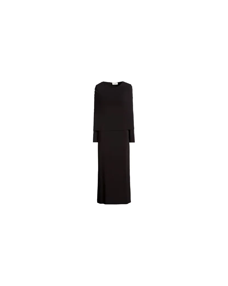 MEIMEIJ KLEIDER - Maxi-Kleiderauf YOOX.COM Schwarz