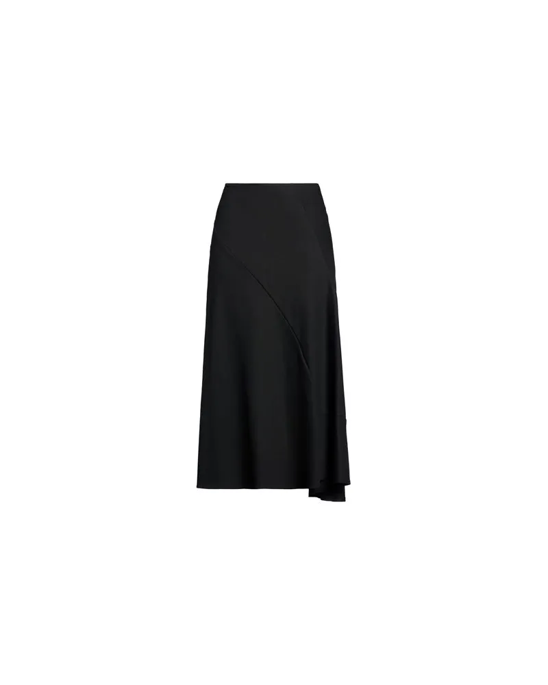 MALLONI HOSEN & RÖCKE - Midi-Röckeauf YOOX.COM Schwarz