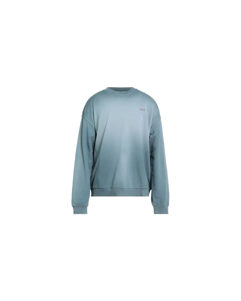 Diesel TOPS - Sweatshirtsauf YOOX.COM Taubenblau