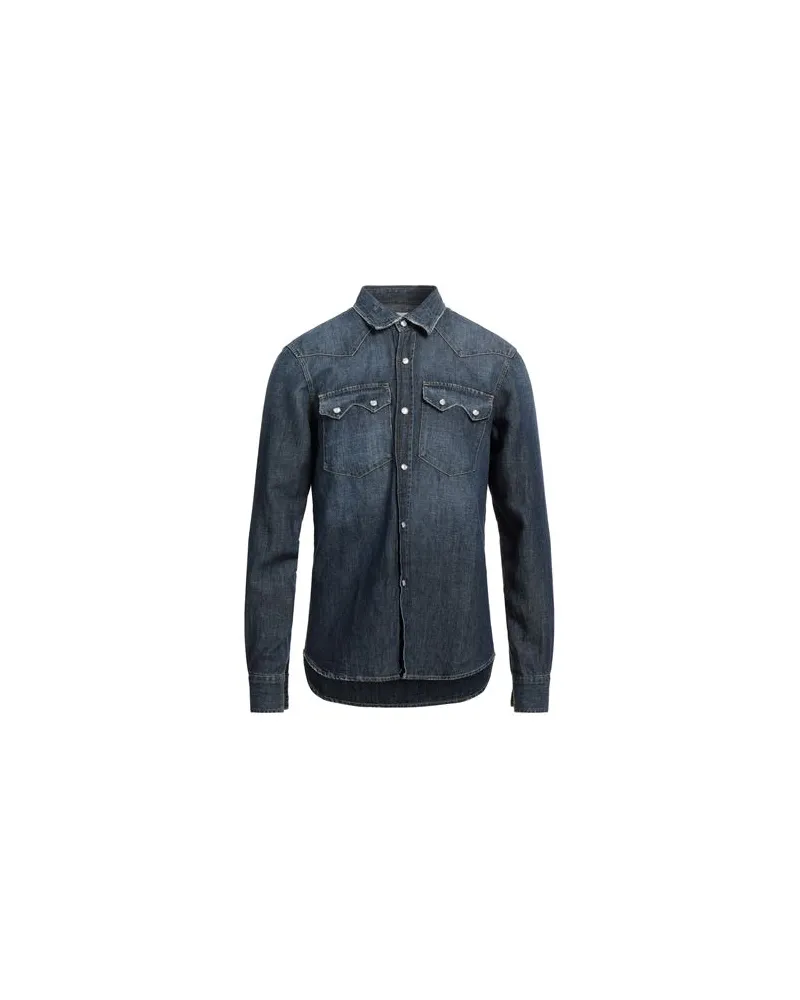 Department 5 TOPS - Jeanshemdenauf YOOX.COM Blau