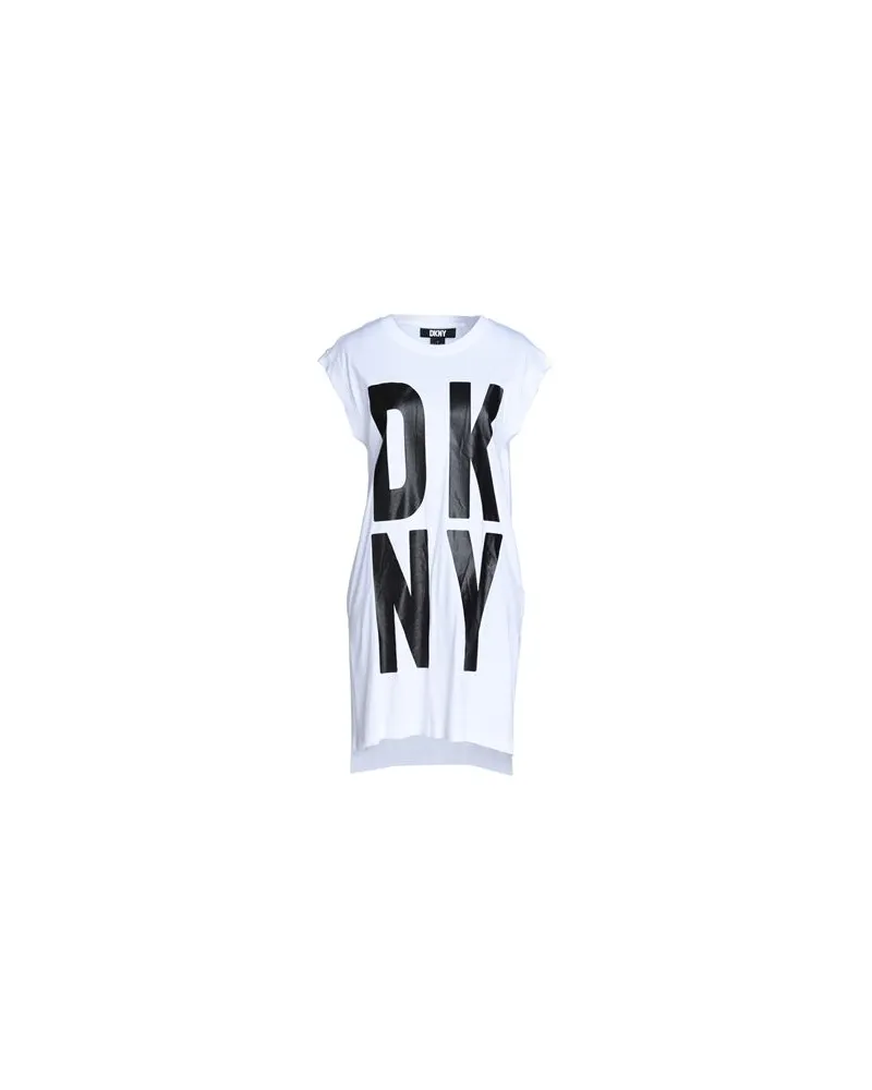 DKNY S EXPLODED LOGO TU  - TOPS - T-shirtsauf YOOX.COM Weiß