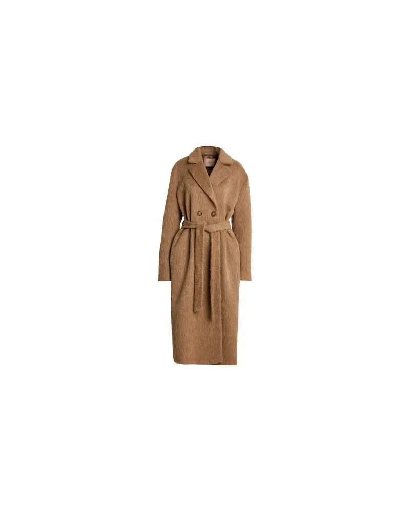 Twin-Set JACKEN & MÄNTEL - Mäntelauf YOOX.COM Kamel