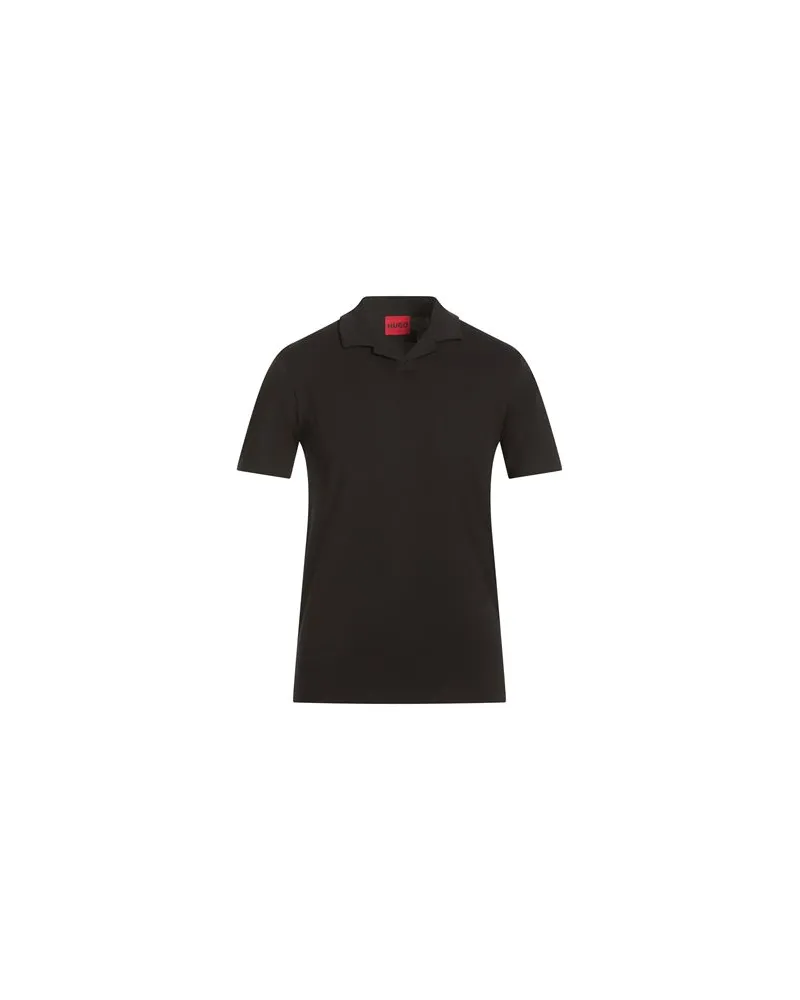HUGO BOSS TOPS - Poloshirtsauf YOOX.COM Schwarz