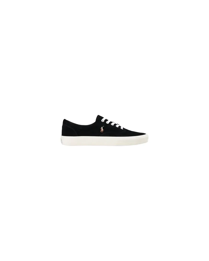 Ralph Lauren KEATON SUEDE SNEAKER  - SCHUHE - Sneakersauf YOOX.COM Schwarz