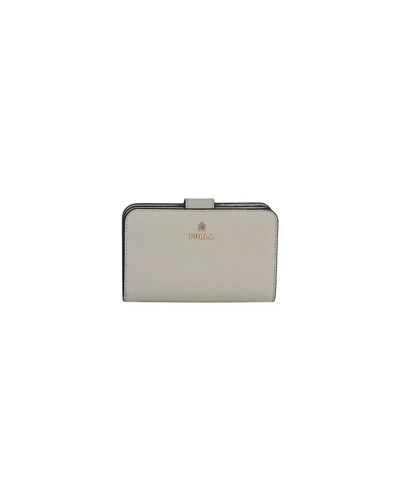 Furla CAMELIA M COMPACT WALLET  - Kleinlederwaren - Brieftaschenauf YOOX.COM Khaki