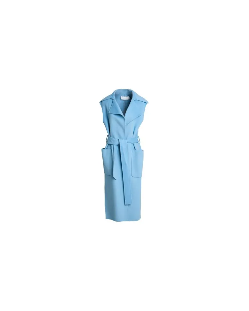 Simona Corsellini JACKEN & MÄNTEL - Jacken, Mäntel & Trenchcoatsauf YOOX.COM Himmelblau