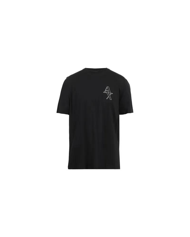 Armani Exchange TOPS - T-shirtsauf YOOX.COM Schwarz