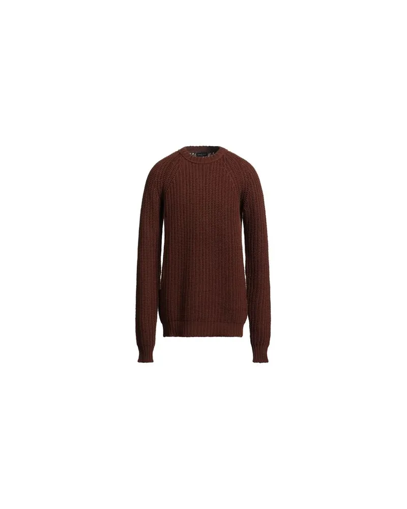 Roberto Collina STRICKWAREN - Pulloverauf YOOX.COM Schokobraun