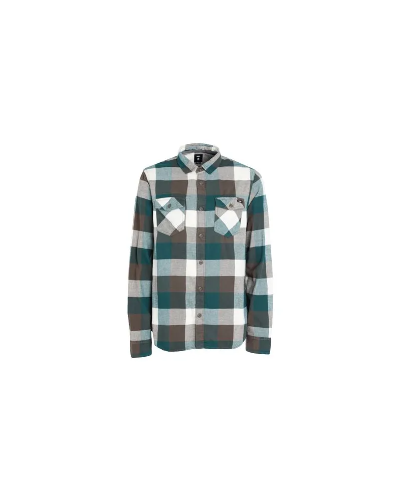 Vans MN BOX FLANNEL  - TOPS - Hemdenauf YOOX.COM Aquamarin