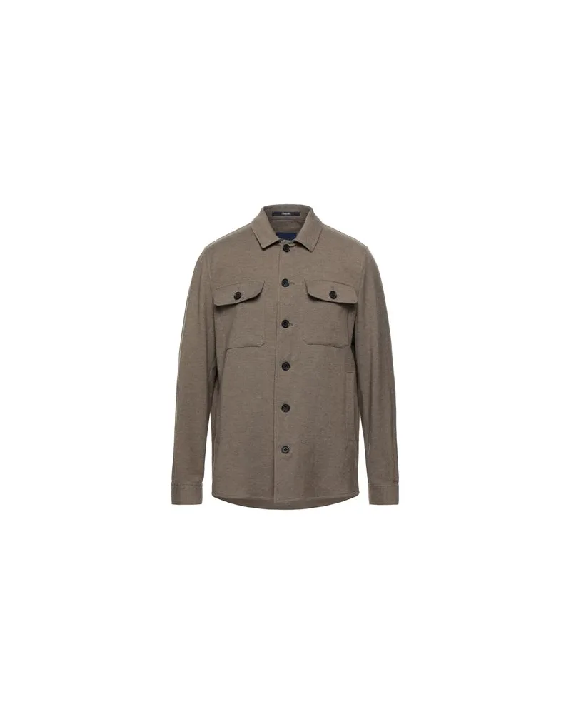 Drumohr  TOPS - Hemdenauf YOOX.COM Khaki
