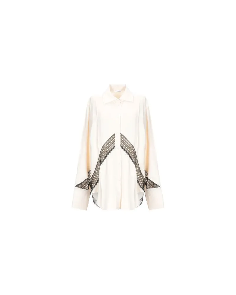 Helmut Lang TOPS - Hemdenauf YOOX.COM Elfenbein