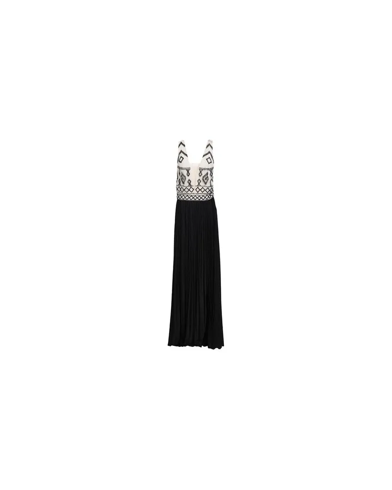 Elisabetta Franchi KLEIDER - Maxi-Kleiderauf YOOX.COM Schwarz